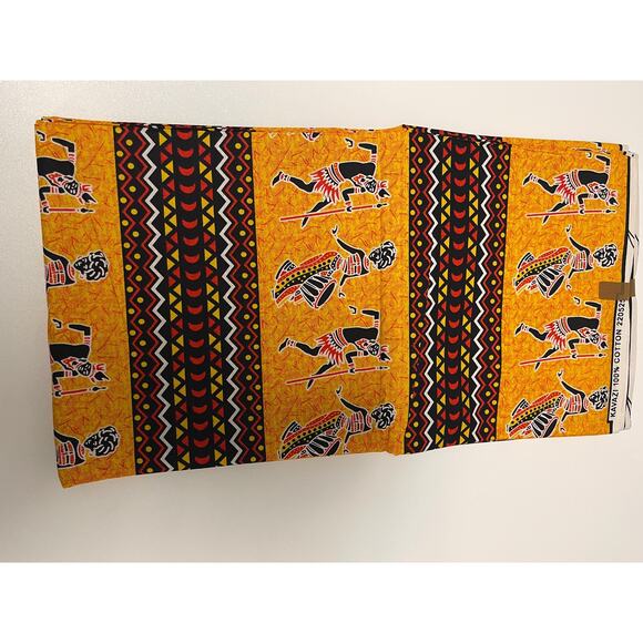 African fabric 6 yards Ankara print  kente fabric, Fabric for African attire - Picture 3 of 6